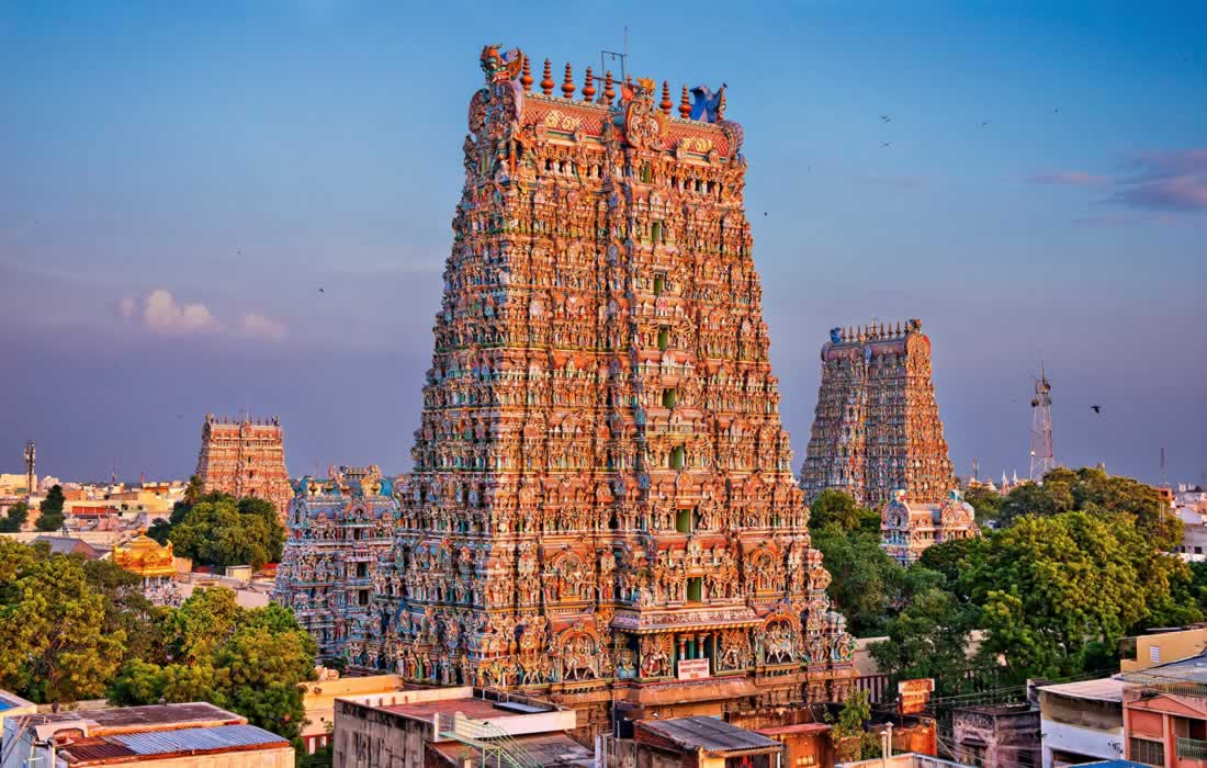 Minakshi Temple Tamil Nadu